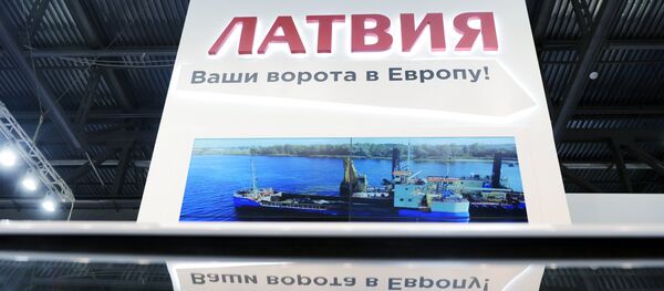 Стенд латвийских портов на выставке в рамках 22-й Международной конференции для грузовладельцев, логистов и перевозчиков ТрансРоссия - Sputnik Латвия