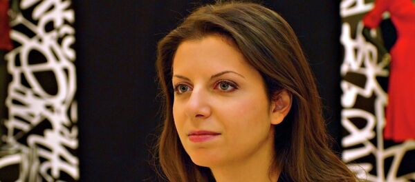 Главный редактор агентства Россия сегодня и телеканала RT Маргарита Симоньян Главный редактор агентства Россия сегодня и телеканала RT Маргарита Симоньян - Sputnik Latvija