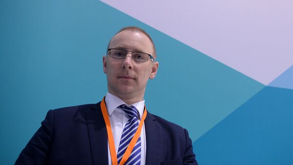 Директор по маркетингу Рижского свободного порта Эдгарс Суна - Sputnik Латвия