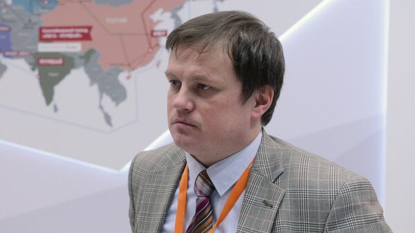 Заместитель управляющего Вентспилсского свободного порта Игорь Удодов - Sputnik Латвия