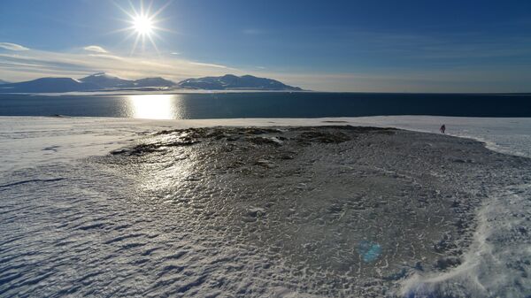 Вид на Северный Ледовитый океан с архипелага Шпицберген - Sputnik Латвия