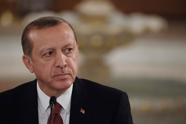 Turcijas prezidents Redžeps Erdogans - Sputnik Latvija
