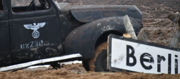 Kara vēsturiskā rekonstrukcija Berlīnes ieņemšana Kara vēsturiskā rekonstrukcija Berlīnes ieņemšana - Sputnik Latvija