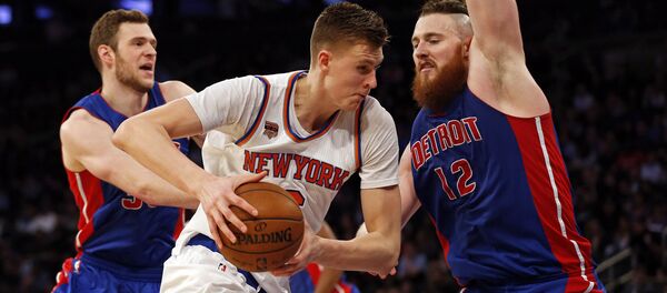 Форвард New York Knicks Кристапс Порзингис - Sputnik Латвия