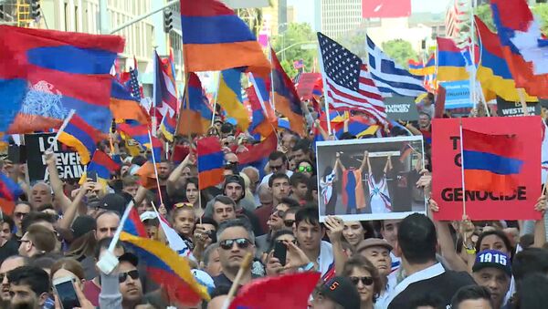 Акции памяти о геноциде армян - Sputnik Латвия