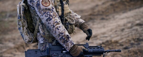 Латвийский военный - Sputnik Латвия