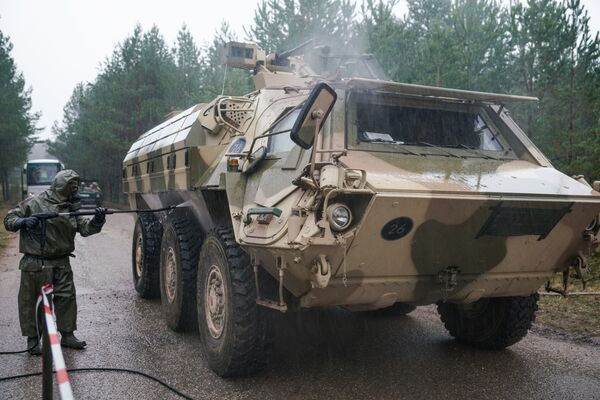Международные военные учения Summer Shield XIV в Латвии - Sputnik Латвия