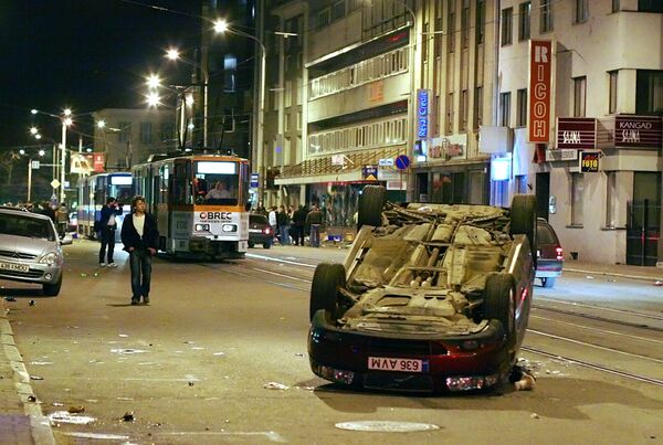 События Бронзовой ночи в Таллине - Sputnik Латвия