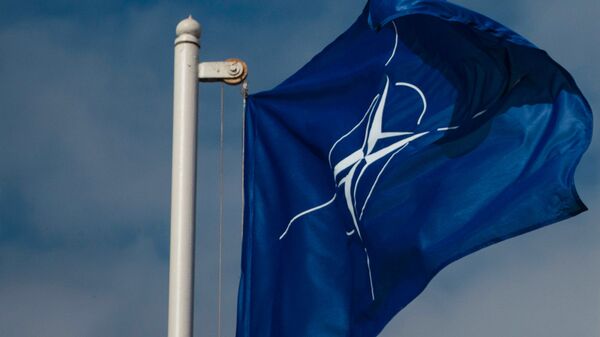 Флаг Организации Североатлантического договора (НАТО) - Sputnik Latvija