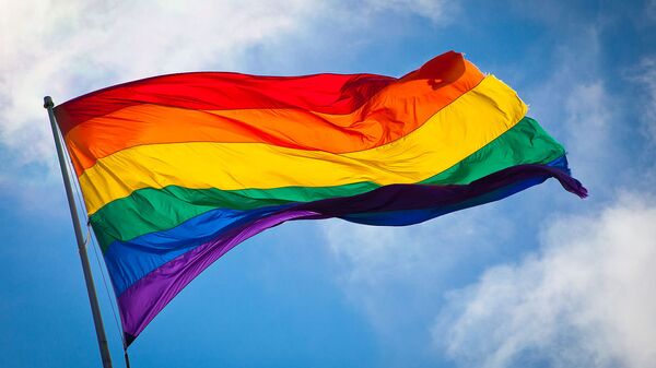 Флаг ЛГБТ - Sputnik Латвия