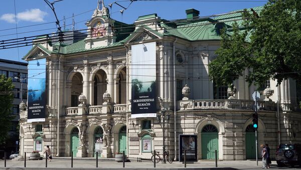 Латвийский национальный театр в Риге - Sputnik Латвия