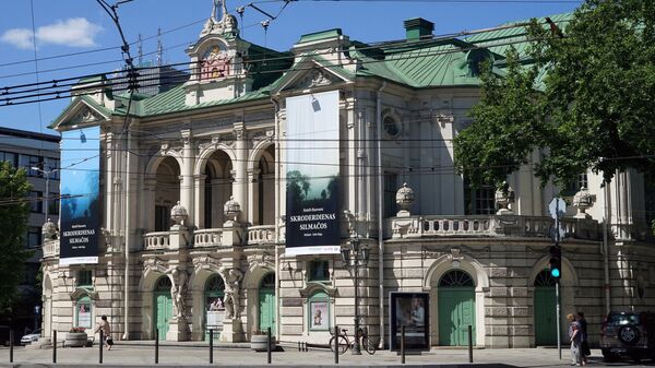 Латвийский национальный театр в Риге - Sputnik Латвия