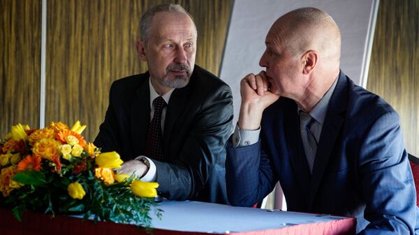 Александр Васильев и Владимир Соколов Александр Васильев и Владимир Соколов - Sputnik Латвия