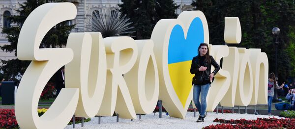 Подготовка к Евровидению-2017 в Киеве Подготовка к Евровидению-2017 в Киеве - Sputnik Latvija