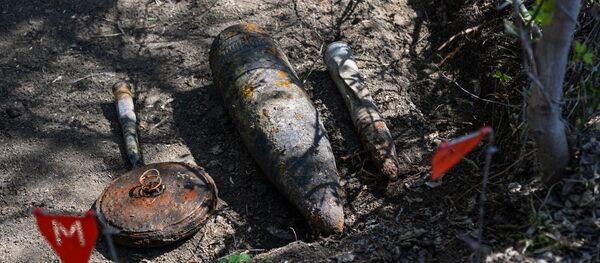 Боеприпасы времен Великой Отечественной войны Боеприпасы времен Великой Отечественной войны - Sputnik Латвия