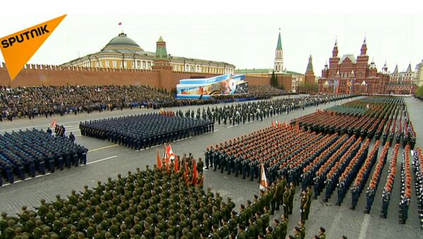 Парад Победы на Красной площади в Москве - Sputnik Латвия