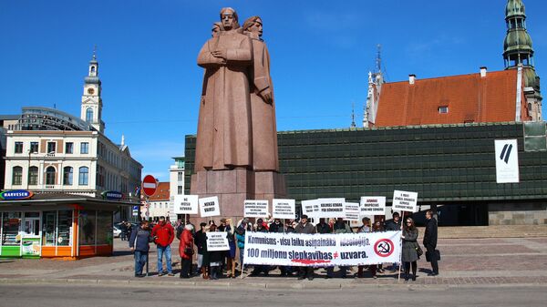 Пикет против 9 Мая - Sputnik Латвия