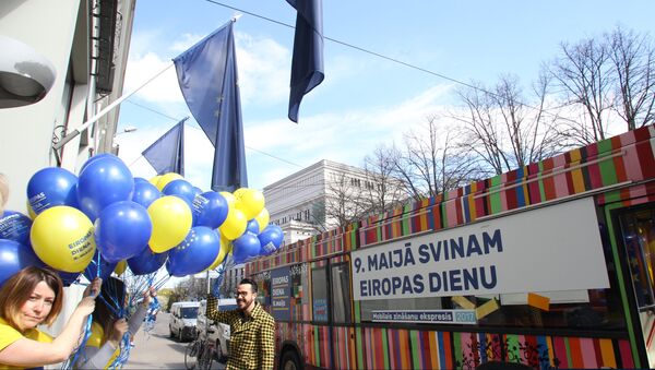 Празднование Дня Европы в Риге - Sputnik Латвия