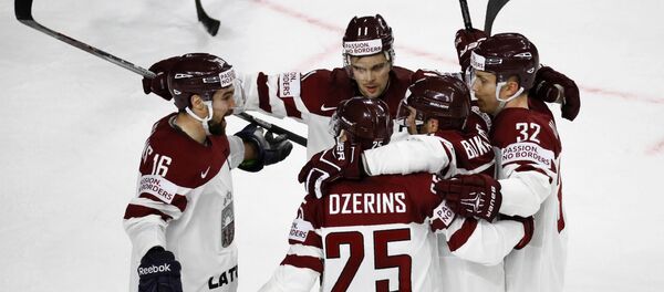 Победа сборной Латвии над Италией Победа сборной Латвии над Италией - Sputnik Латвия