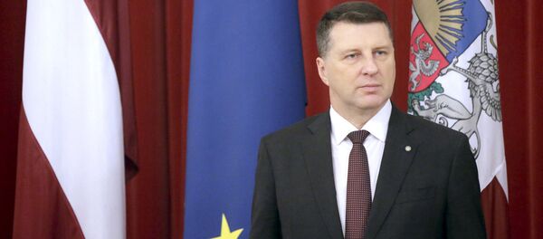 Президент Латвии Раймондс Вейонис Президент Латвии Раймондс Вейонис - Sputnik Латвия