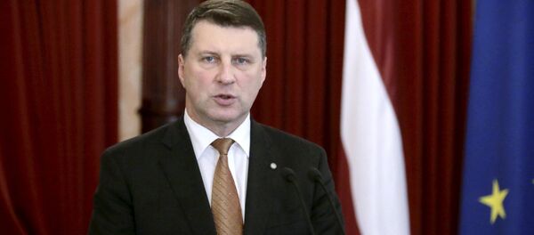 Президент Латвии Раймондс Вейонис - Sputnik Латвия