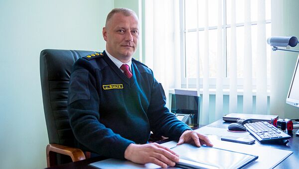 Начальник рижской полиции Юрис Шулте - Sputnik Латвия