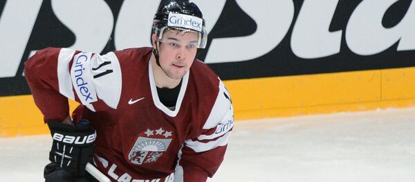 Защитник сборной Латвии Кристапс Сотниекс - Sputnik Латвия