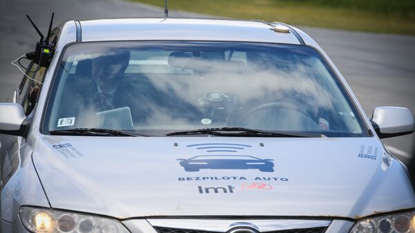 Bezpiltota automobiļis - Sputnik Latvija