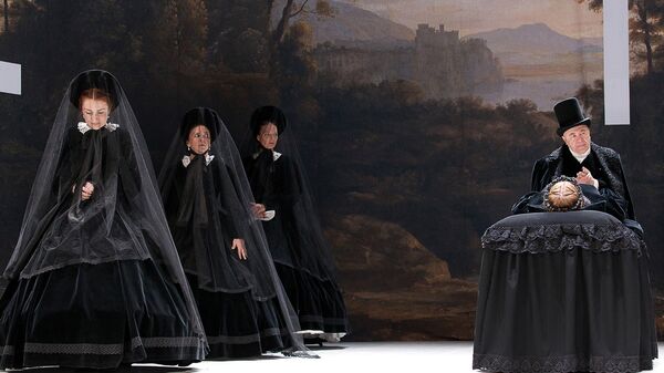 Спектакль Король Лир в Рижском русском театре Спектакль Король Лир в Рижском русском театре - Sputnik Латвия