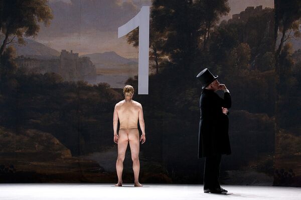 Спектакль Король Лир в Рижском русском театре Спектакль Король Лир в Рижском русском театре - Sputnik Латвия