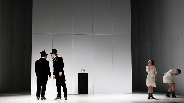 Спектакль Король Лир в Рижском русском театре Спектакль Король Лир в Рижском русском театре - Sputnik Латвия