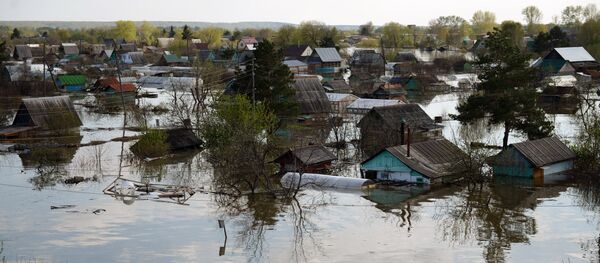 Паводок в Тюменской области Паводок в Тюменской области - Sputnik Latvija