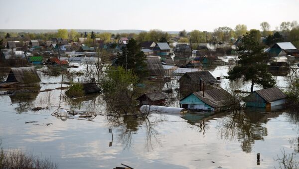 Plūdi Tjumeņas apgabalā. Foto no arhīva - Sputnik Latvija