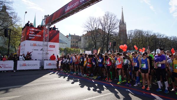 В Риге стартовал ежегодный марафон Lattelecom - Sputnik Latvija