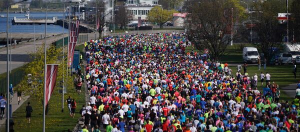 В Риге стартовал ежегодный марафон Lattelecom - Sputnik Латвия