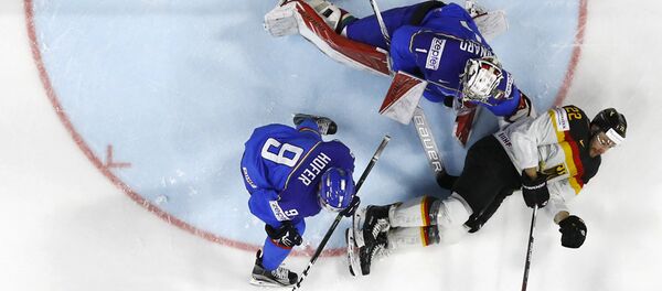 Хоккей. Чемпионат мира. Матч Германия - Италия Хоккей. Чемпионат мира. Матч Германия - Италия - Sputnik Латвия