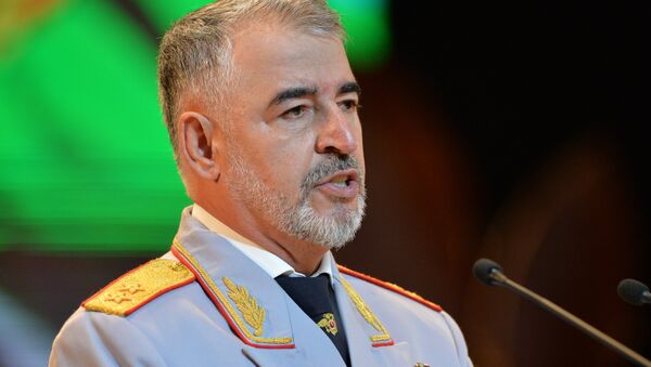 Министр внутренних дел по Чеченской Республике Руслан Алханов - Sputnik Latvija
