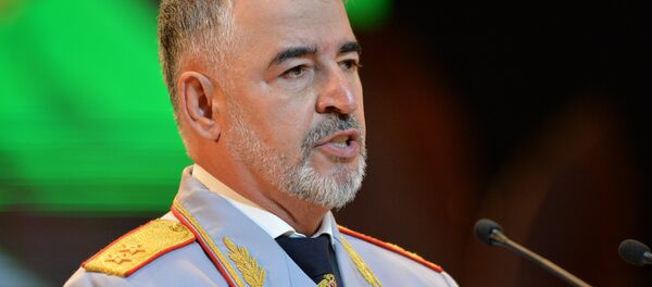 Министр внутренних дел по Чеченской Республике Руслан Алханов Министр внутренних дел по Чеченской Республике Руслан Алханов - Sputnik Latvija