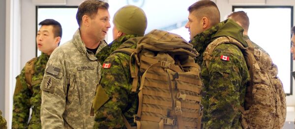 Канадские военнослужащие - Sputnik Латвия