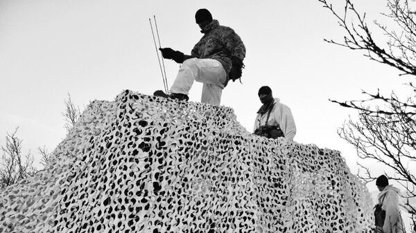 Морпехи США на учениях в Норвегии Морпехи США на учениях в Норвегии - Sputnik Латвия