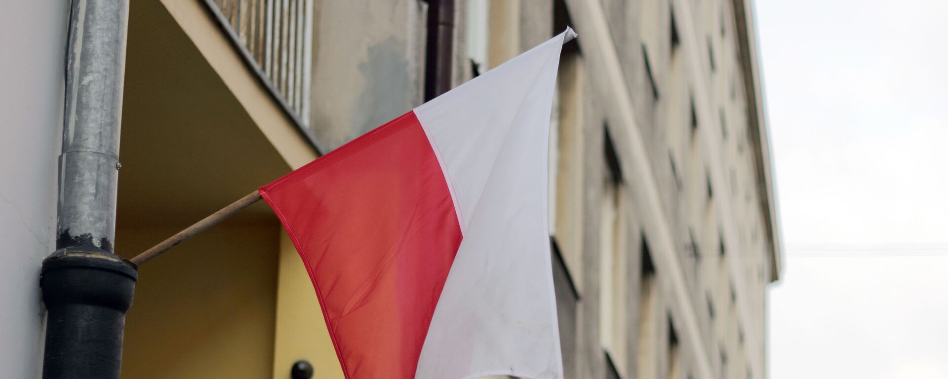 Polijas karogs. Foto no arhīva - Sputnik Latvija, 1920, 03.08.2016