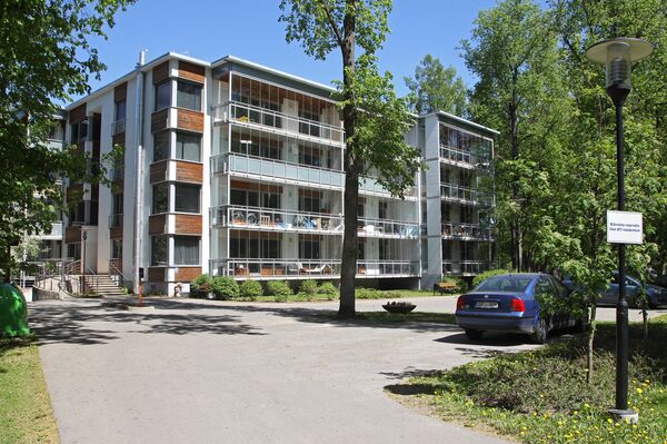 Современные дома на территории бывшей загородной лечебницы Атгазен - Sputnik Латвия