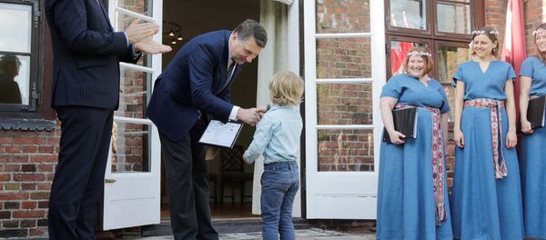 Встреча Раймондса Вейониса с представителями латышской общины Дании - Sputnik Латвия