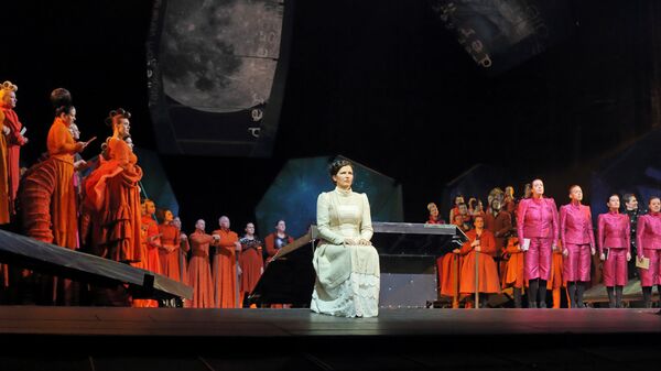 Премьера оперы Рихарда Вагнера Тангейзер в Латвийской национальной опере Премьера оперы Рихарда Вагнера Тангейзер в Латвийской национальной опере - Sputnik Латвия