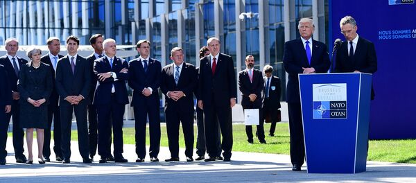 Саммит НАТО в Брюсселе, 25 мая 2017 - Sputnik Латвия