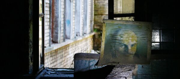 Заброшенная больница в Межапарке, взгляд - Sputnik Латвия