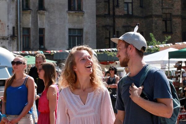 Праздник улицы Авоту, архивное фото Праздник улицы Авоту, архивное фото - Sputnik Латвия