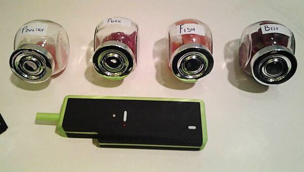 Прибор Peres позволяет определить свежесть мяса - Sputnik Латвия