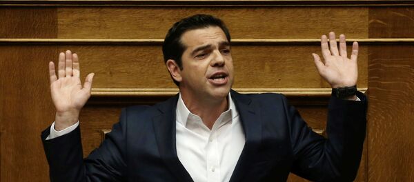 Grieķijas premjers Alekss Ciprs - Sputnik Latvija