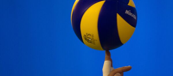 Волейбол. Тренировочный сбор олимпийской сборной в Анапе - Sputnik Латвия